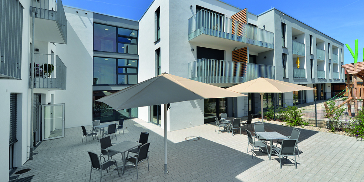 Residenz Ingersheim Terrasse